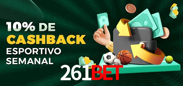 10% de bônus de cashback na 261bet